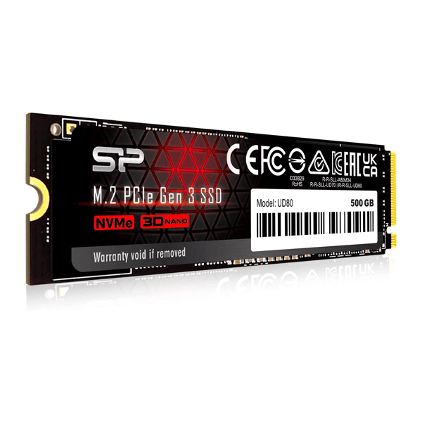 Silicon Power UD80 500GB M.2 NVMe Internal SSD